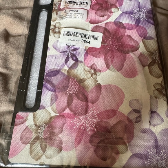 Floral Tablet Case - Pink and purple - Picture 4 of 6